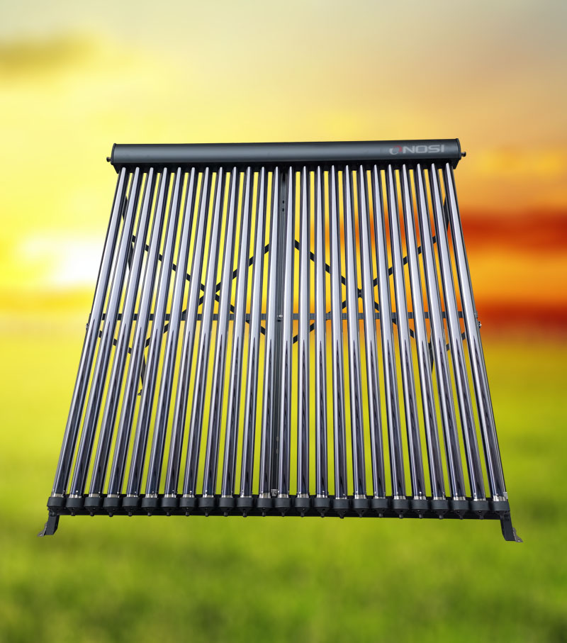 Temperature Control Heat Pipe Solar Collector