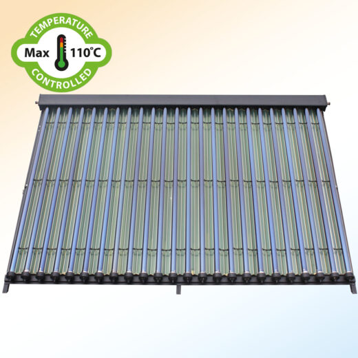 Temperature Control CPC Heat Pipe Solar Collector