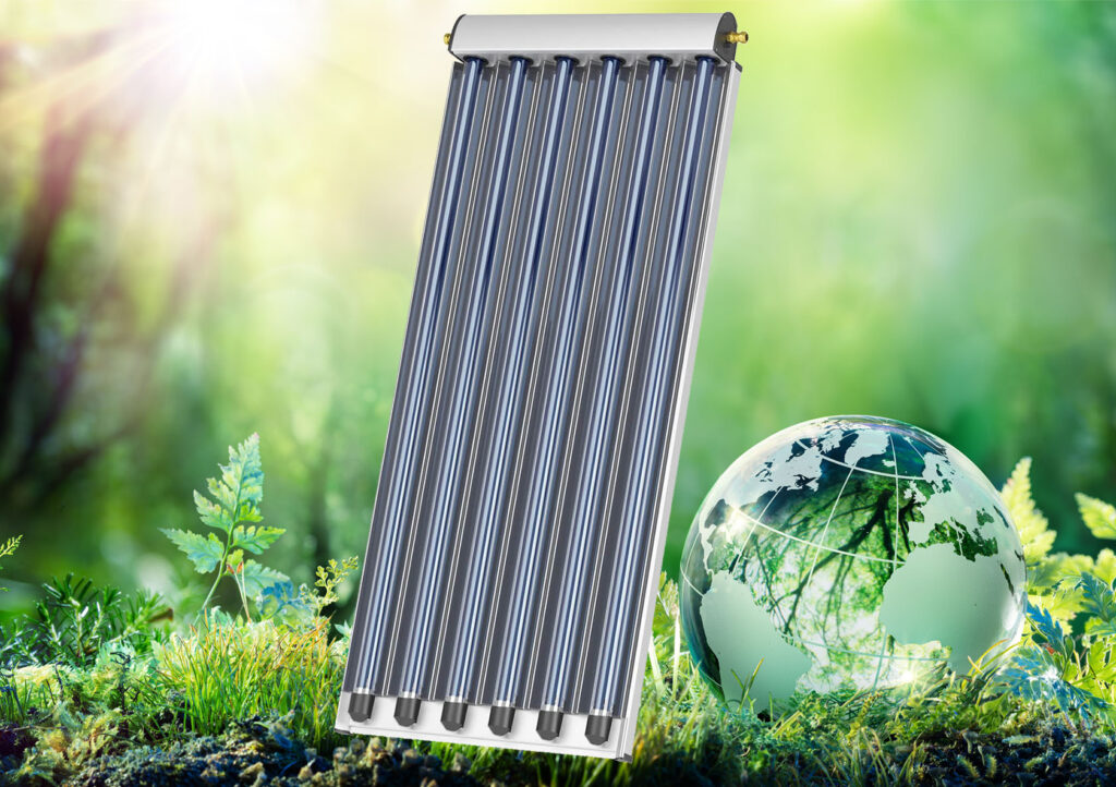 Heat Pipe Solar Collector Evacuated Tube Solar Collector 3674