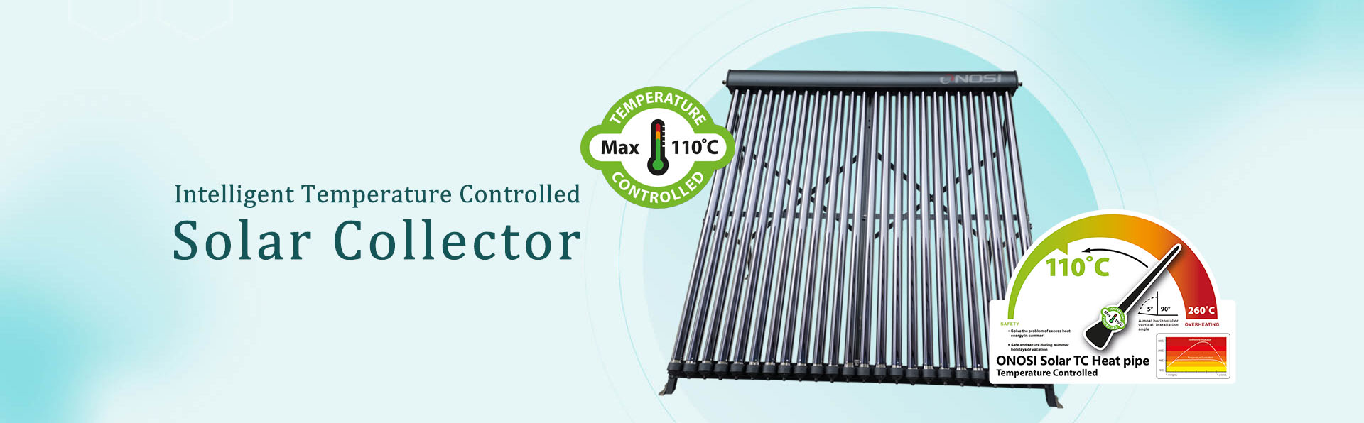 Intelligent Temperature Controlled Solar Collector