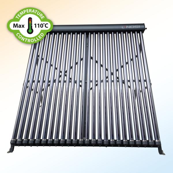 Temperature Control Heat Pipe Solar Collector